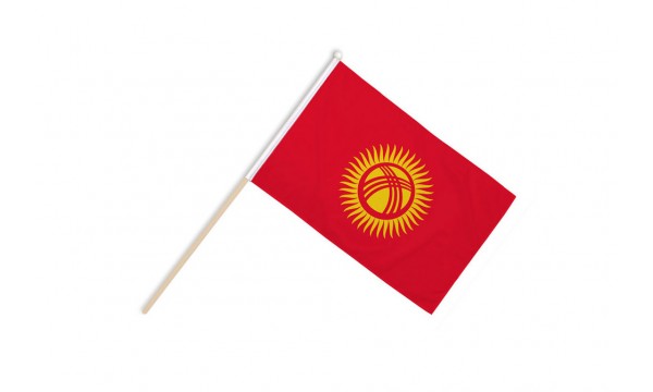 Kyrgyzstan Hand Flags